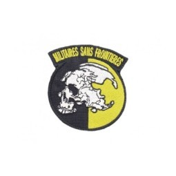 PATCH RICAMATA METAL GEAR MILITAIRES SANS FROINTIERES - LA PATCHERIA