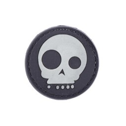 Funny Skull 3D Rubber Patch