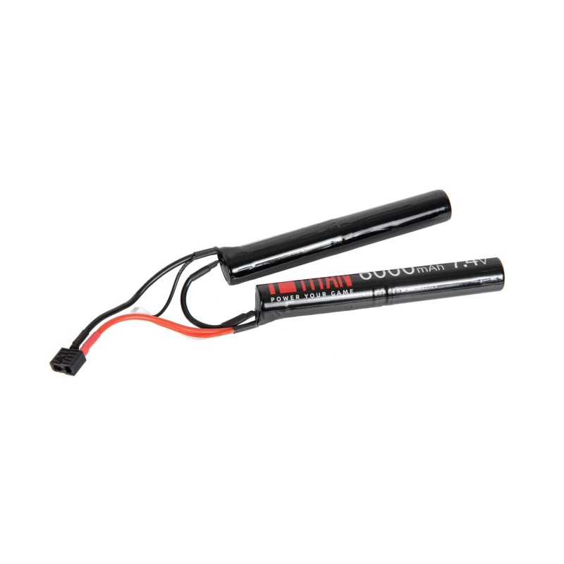 Batteria Li-Ion 7.4v 6000mAh 30c DOPPIA - TITAN