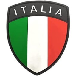 ITALY SHIELD PVC PATCH