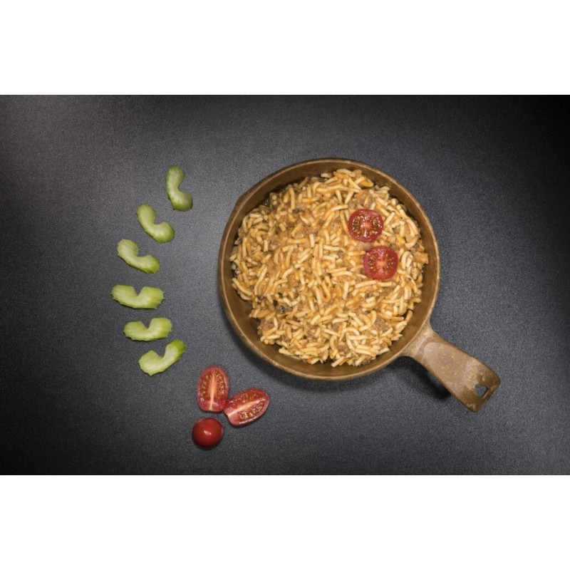 M.R.E. - SPAGHETTI WITH BOLOGNESE MEAT SAUCE - TACTICAL FOODPACK®