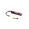 LiPo Battery 11.1v 1100mAh 20-40c SINGLE T-Deans and Tamiya adapter - Evolution