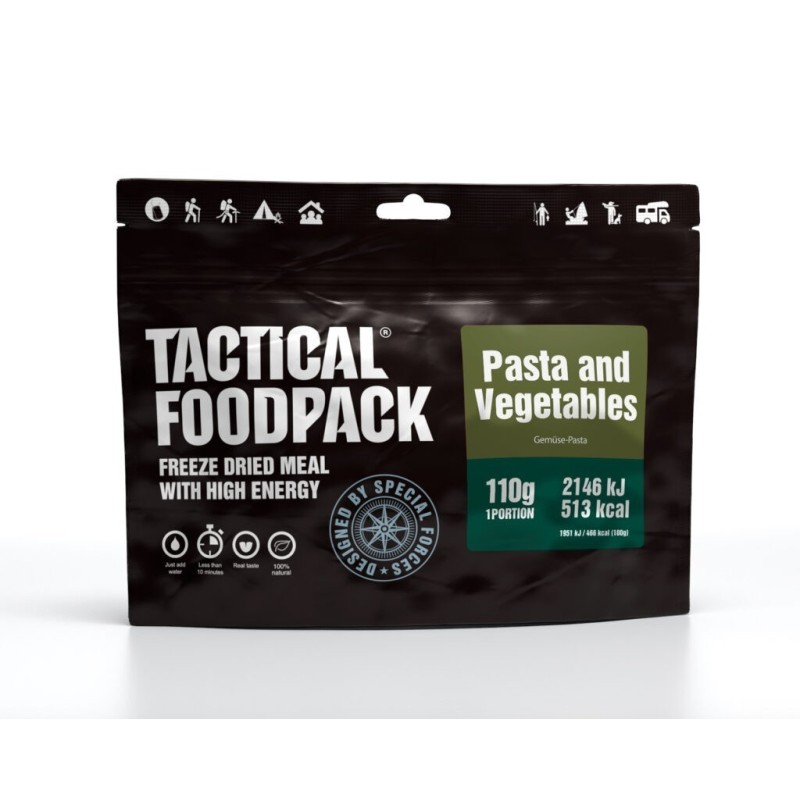 M.R.E. - PASTA WITH VEGETABLES - TACTICAL FOODPACK®