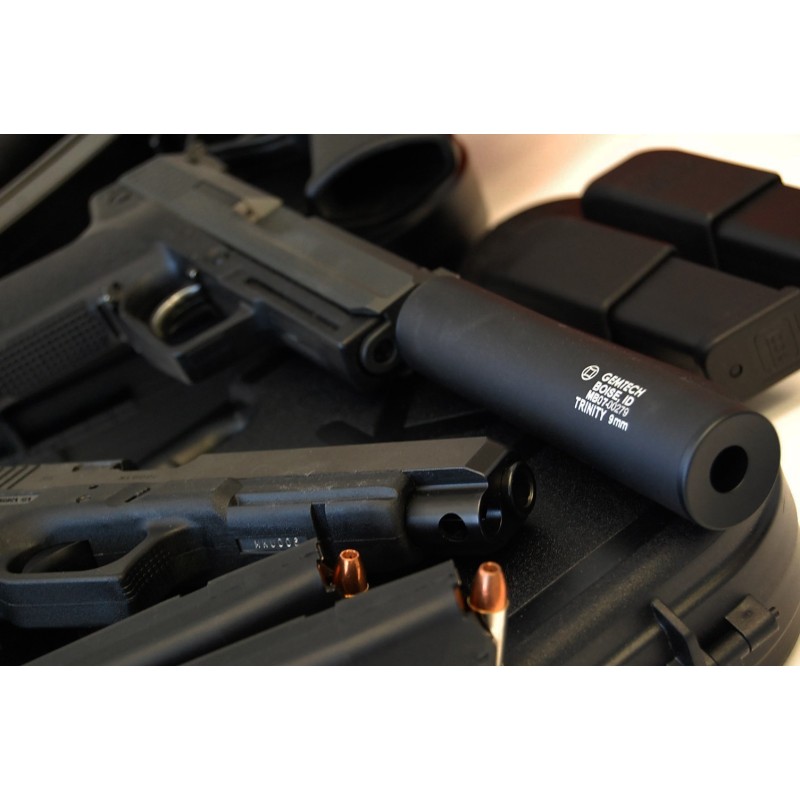 Silenziatore 14mm CCW Gemtech® TRINITY 9mm - MADBULL