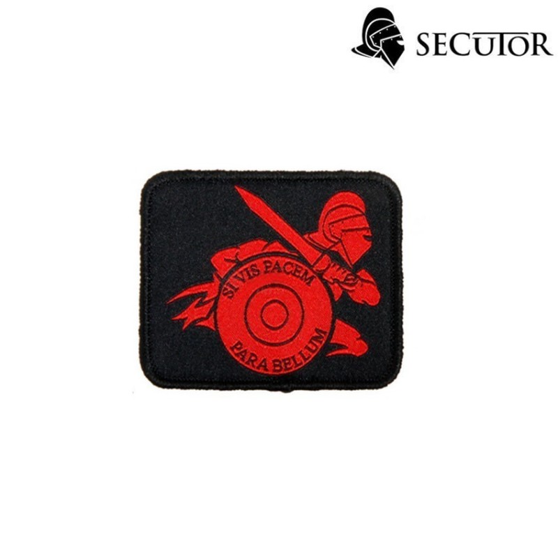 PATCH RICAMATA GLADIATOR " SI VIS PACEM PARABELLUM "  - SECUTOR ARMS 