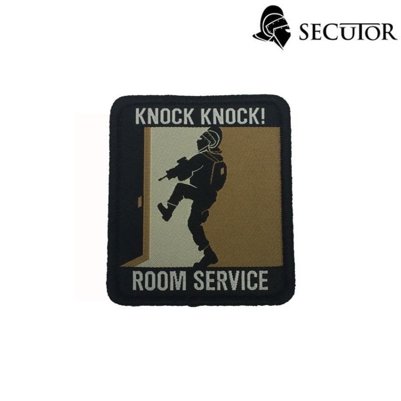 PATCH RICAMATA GLADIATOR " SERVIZIO IN CAMERA "  - SECUTOR ARMS 