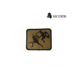 PATCH RICAMATA GLADIATOR " ACTA . NON . VERBA . "  - SECUTOR ARMS 