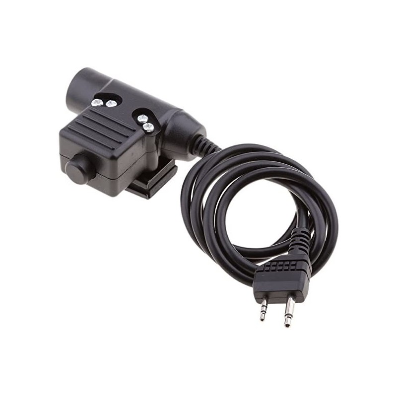 U94 PTT MIDLAND CONNECTOR - BLACK - Z-TACTICAL
