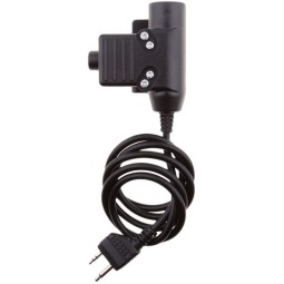 U94 PTT MIDLAND CONNECTOR - BLACK - Z-TACTICAL