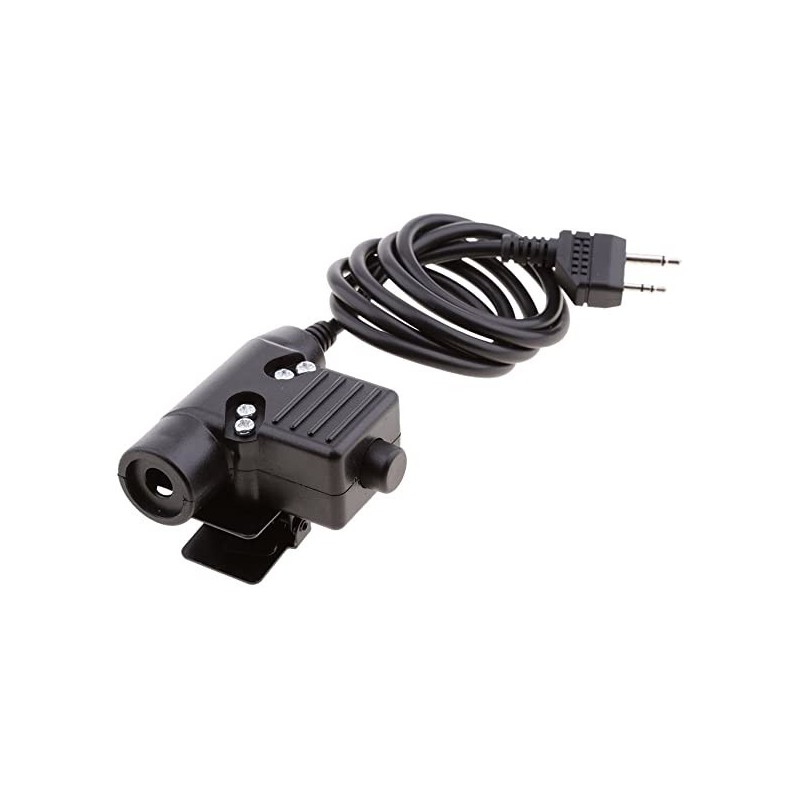 U94 PTT MIDLAND CONNECTOR - BLACK - Z-TACTICAL