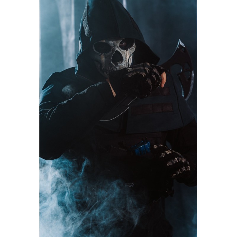 MASCHERA OPERATORE GHOST 2019 MW INDOSSABILE CON PASSAMONTAGNA - GADGETTONE 3D