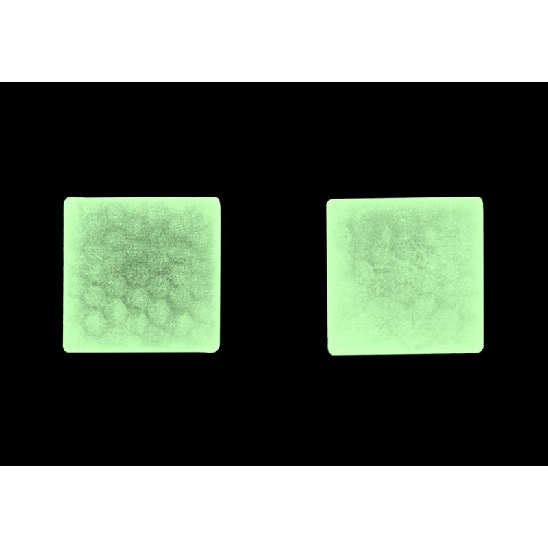 Patch riflettente IR 2,5x2,5 cm confezione da 2 - CLAWGEAR