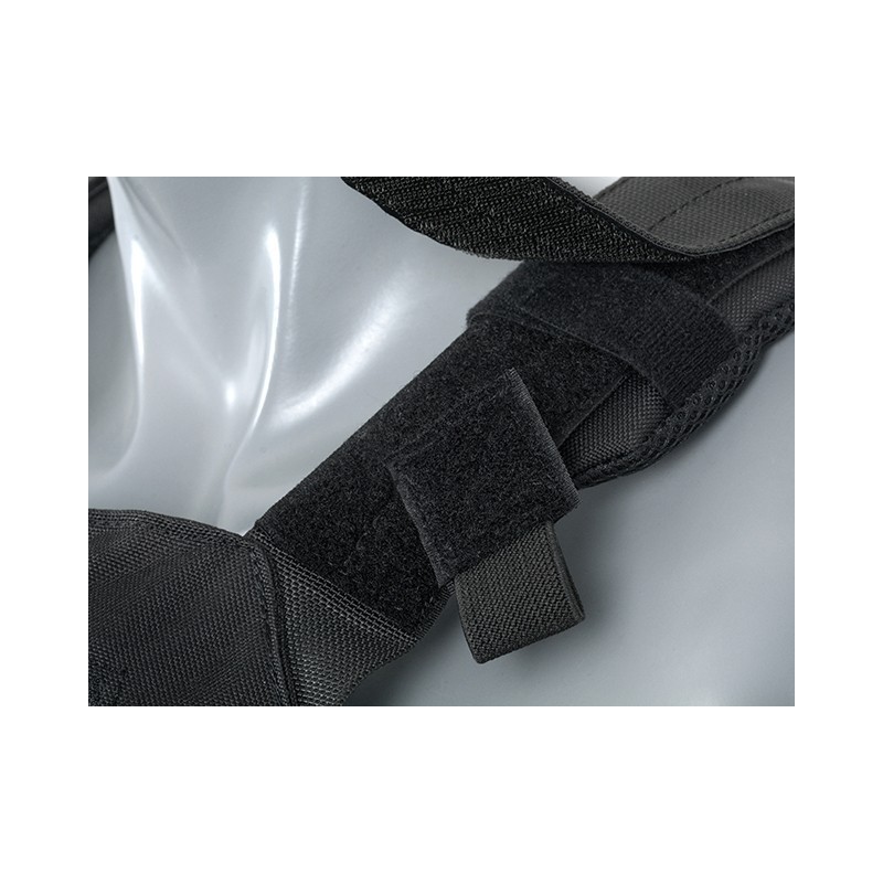 PORTACAVI CON VELCRO - OLIVE