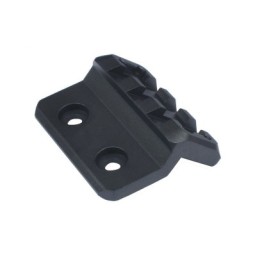 45 Degree Angled RIS Rail with M-LOK Torch Mount - WADSN