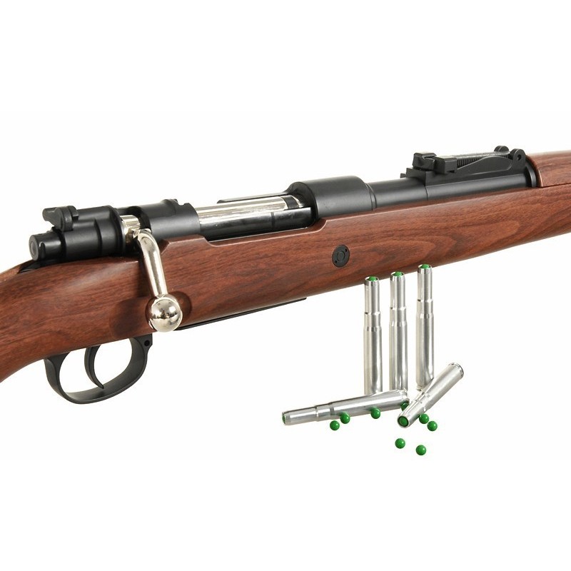 KAR98K Replica Faux Wood with SHELLS - Double Bell
