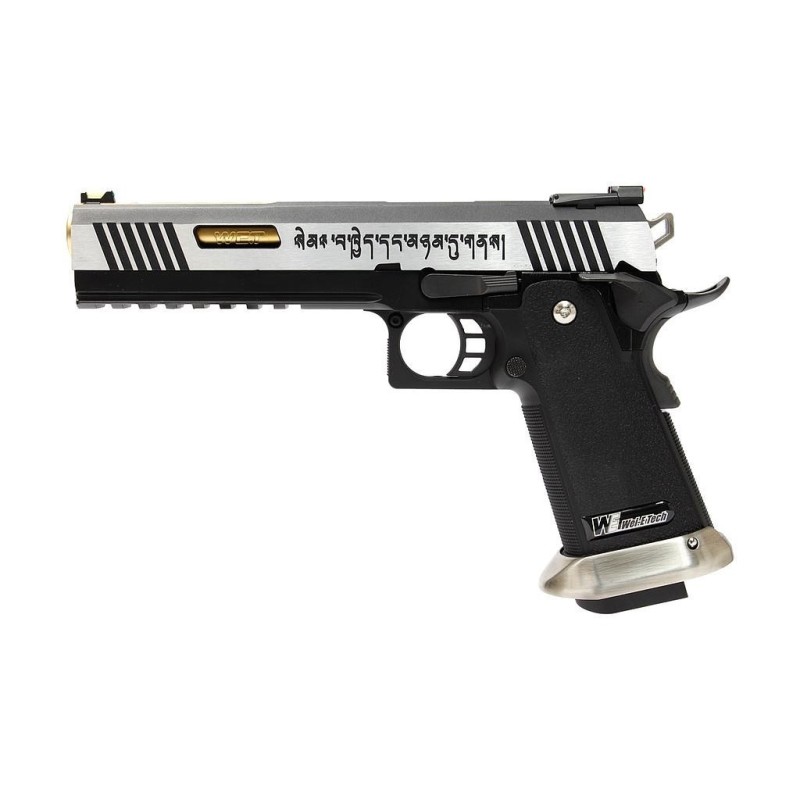Hi-Capa 6 inch I-REX FORCE titanium gbb pistol - WE