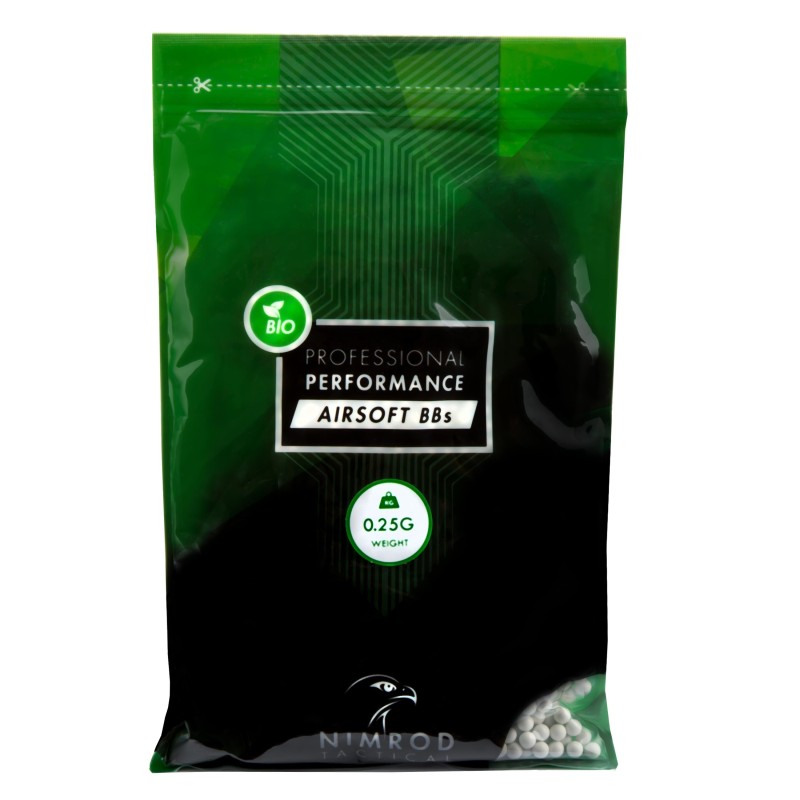 BIO BBs 0.25g PROFESSIONAL Performance -1kg - NIMROD
