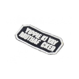 Patch ricamata - Yippie Ki Yay Muthafucker - LA PATCHERIA 