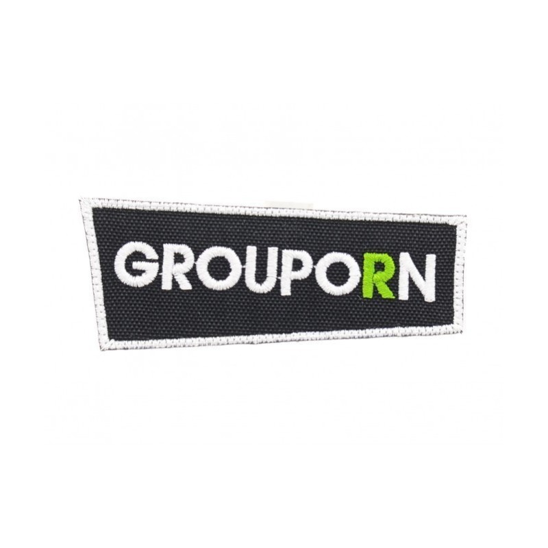 Patch ricamata - Grouporn- LA PATCHERIA 