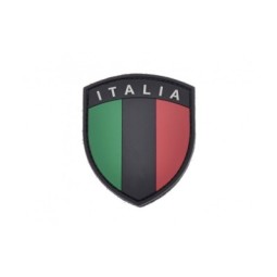 PATCH SCUDETTO ITALIA PVC - bassa visibilità