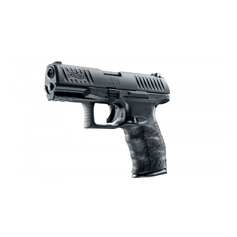 PPQ METAL SLIDE SPRING GUN WALTHER - BLACK - UMAREX 