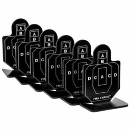 Metal Shooting Targets 41 X 25 mm MOD.A - 6 PCS - FMA