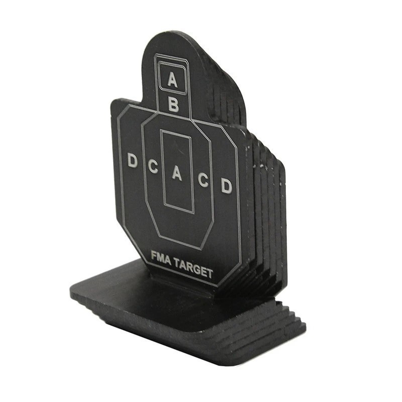 Metal Shooting Targets 41 X 25 mm MOD.A - 6 PCS - FMA