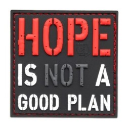 PATCH IN PVC - HOPE IS NOT A GOOD PLAN