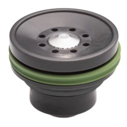 Testa pistone in POM con X-RING concepita per raffiche veloci e per migliorare la silenziosità - FPS 
