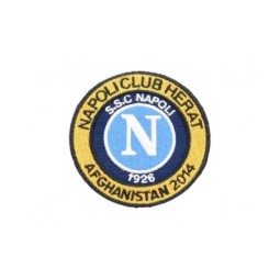 Embroidered Patch - Napoli Club Herat Afghanistan - La Patcheria