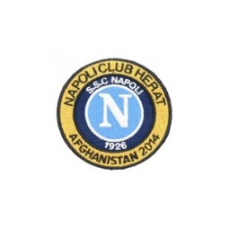 Embroidered Patch - Napoli Club Herat Afghanistan - La Patcheria