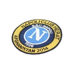 Patch Ricamata - Napoli Club Herat Afghanistan - La Patcheria