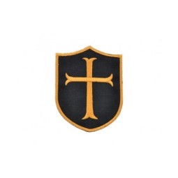 PATCH RICAMATA DEVGRU GOLD SQUADRON CRUSADER CROSS - LA PATCHERIA