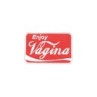 PATCH RICAMATA -ENJOY VAGINA - LA PATCHERIA