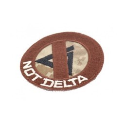 PATCH RICAMATA - DEVGRU NOT DELTA - LA PATCHERIA
