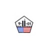 EMBROIDERED PATCH - 9-11 NEVER FORGET - LA PATCHERIA