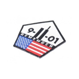 PATCH RICAMATA - 9-11 NEVER FORGET - LA PATCHERIA