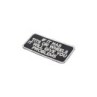 EMBROIDERED PATCH - TITS OR WHEELS IT WILL GIVE YOU PROBLEM - LA PATCHERIA