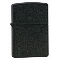 ACCENDINO ZIPPO BLACK CRACKLE