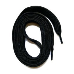 Lacci per scarpe - 180cm - Colore Nero - Fosco Industries
