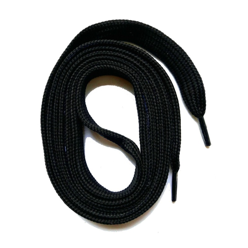 Shoelaces - 180cm - Black Color - Fosco Industries