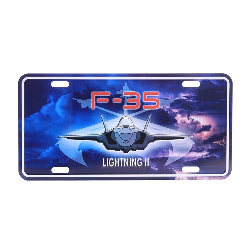 "TF-35 Lightning II" Metal Sign