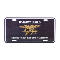 Targa in Alluminio "US Navy Seals"