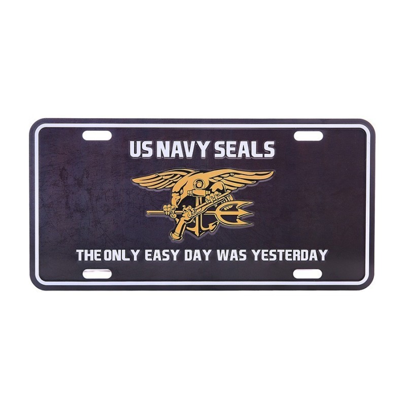 Targa in Alluminio "US Navy Seals"