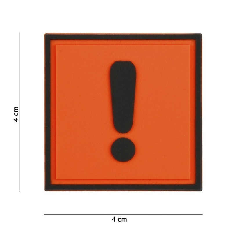 PVC PATCH "CAUTION"