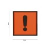PVC PATCH "CAUTION"