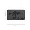 PATCH PVC  "AR-15"