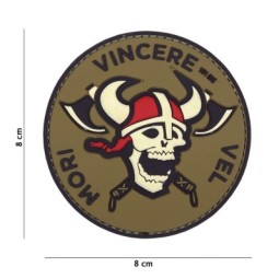 PATCH PVC  "MORI VICERE VEL"