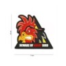 PVC PATCH - BEWARE OF ANGRY BIRD