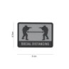 PVC PATCH - SOCIAL DISTANCE